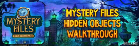 mystery files walkthrough